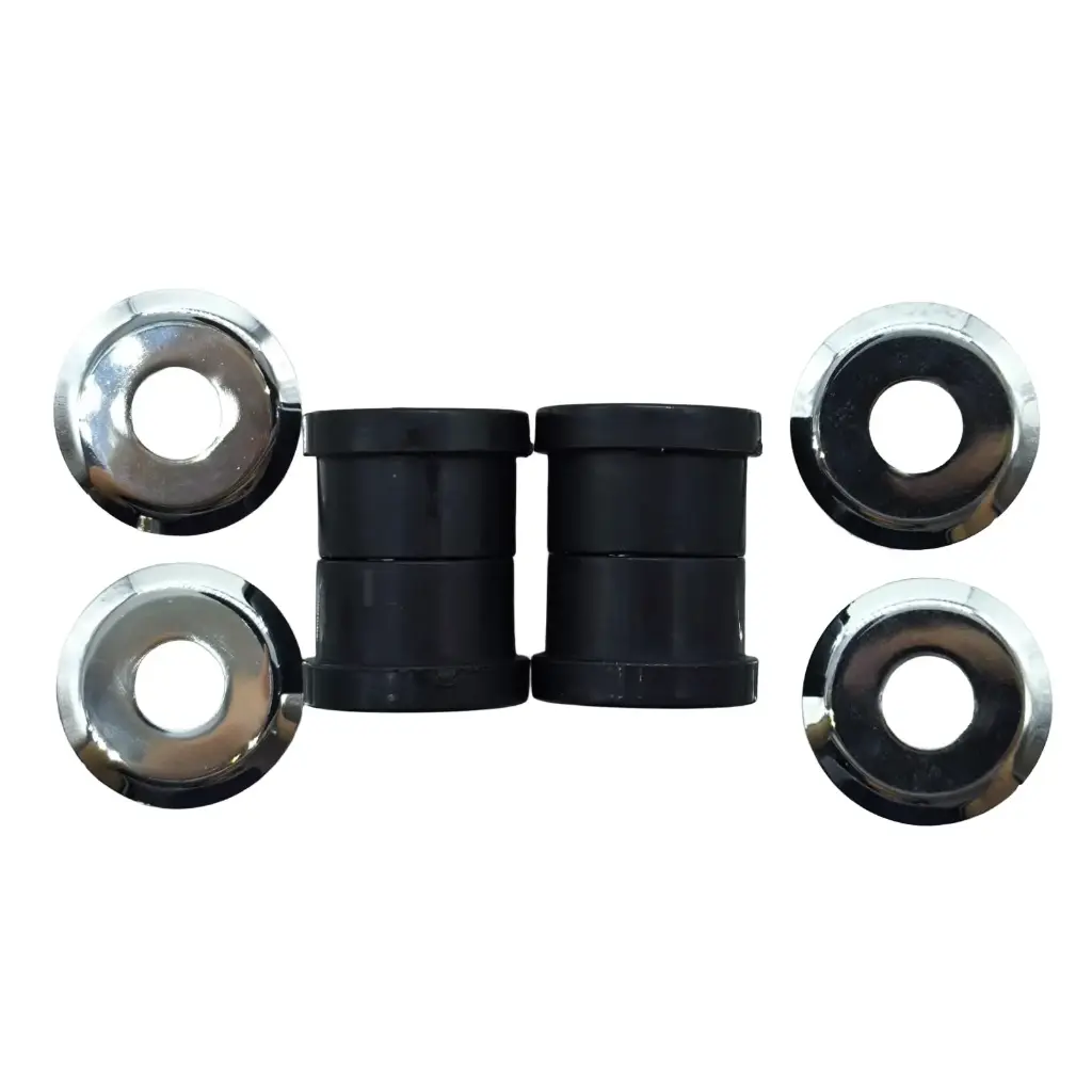 Bujes de Manubrio Harley Davidson Softail Dyna Sportster Negro