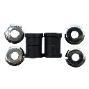 Bujes de Manubrio Harley Davidson Softail Dyna Sportster Negro