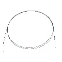 Cable Chicote Acelerador Universal Sin Forro 1.9mt