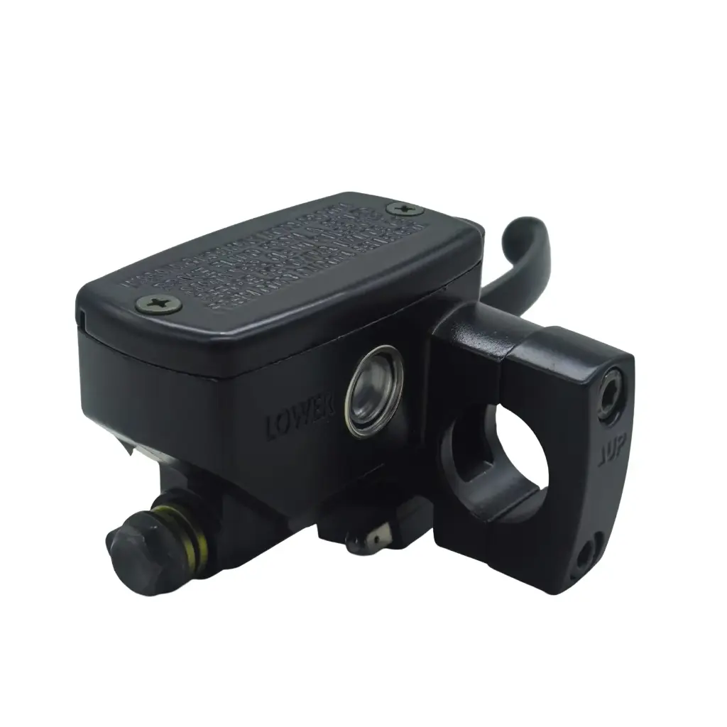 Bomba de Freno Negra 7/8 22mm Universal Honda Kawasaki Suzuki Yamaha