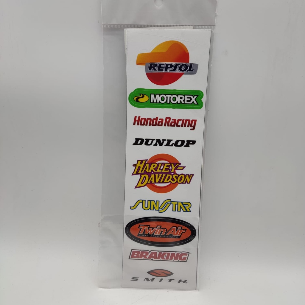 Calcomanias En Tira Moto