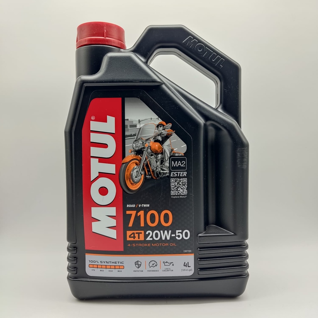 Aceite Motul 7100 Sintetico 20w50 Galon 4 Litros