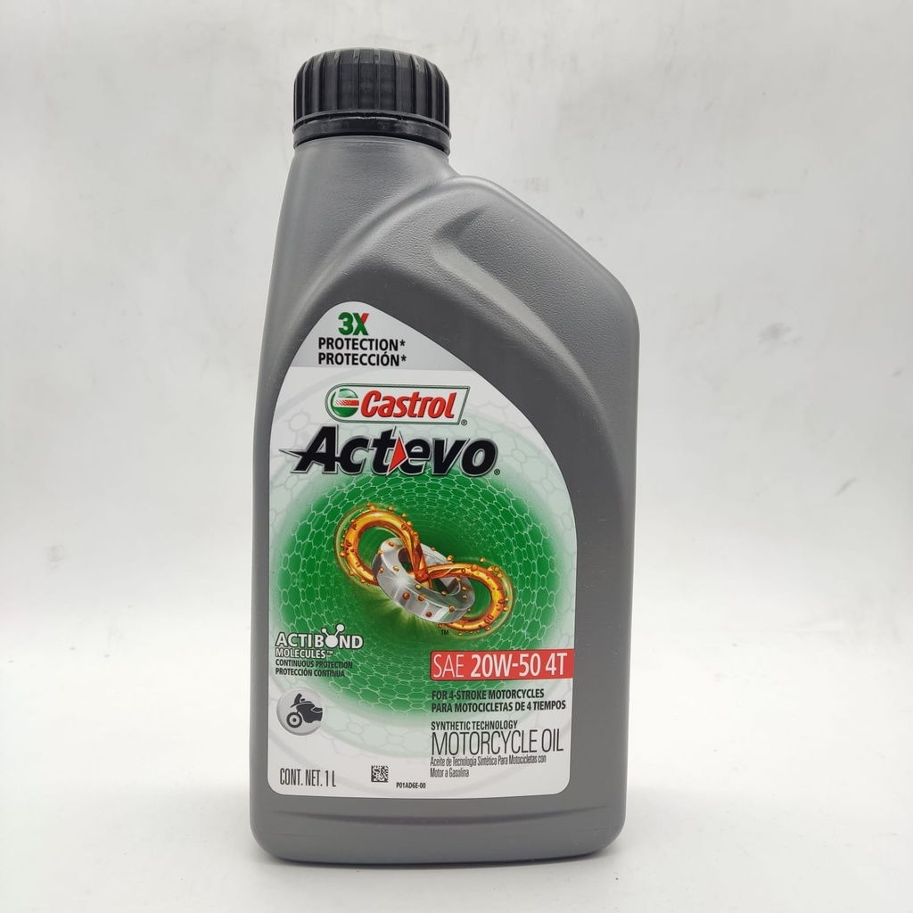Aceite Castrol Actevo 20w50