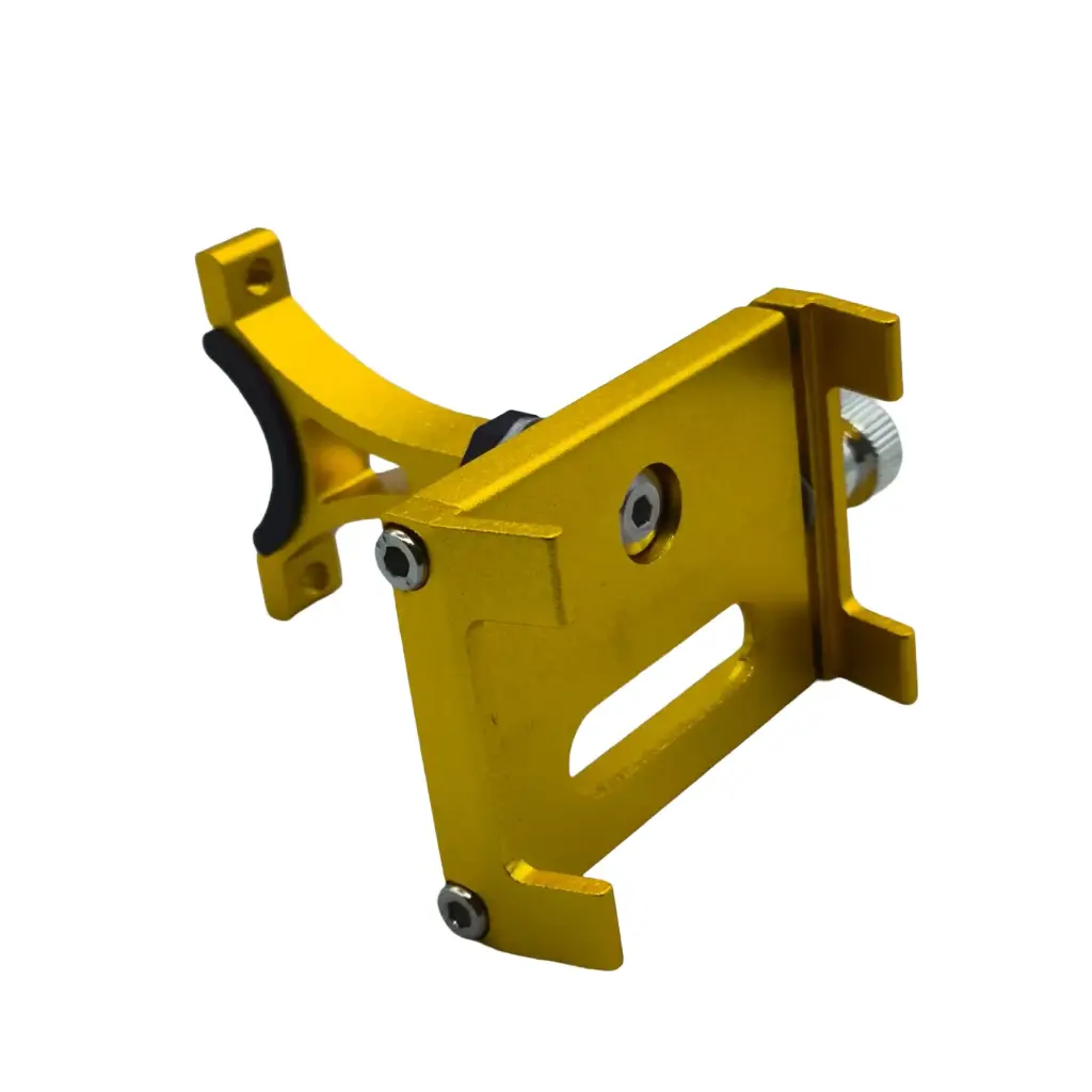 Porta Celular Aluminio Universal Oro