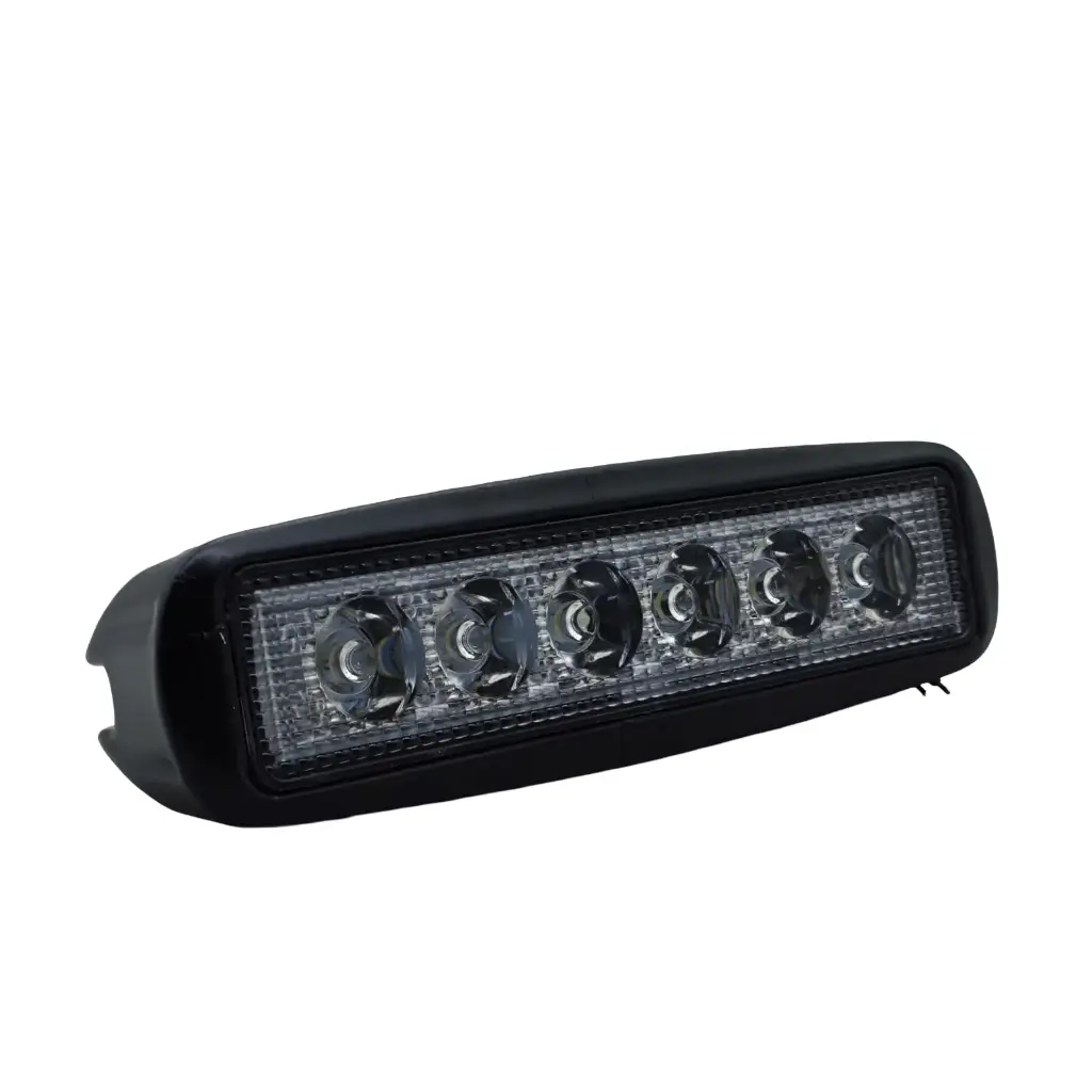 Faro Auxiliar Barra 6 Leds Rectangular 2000 Lumens