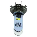 Foco H4 6 Leds Placa Plana Alto Brillo