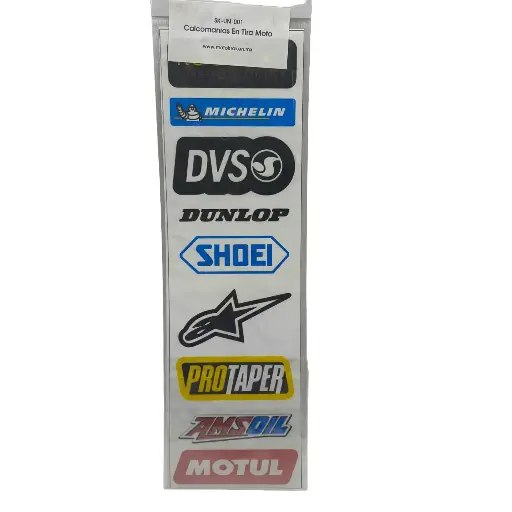[SK-UN-001] Calcomanias En Tira Moto