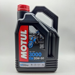 [AA-M3G-2w5] Aceite Motul 3000 Mineral 20w50 Galon 4 Litros