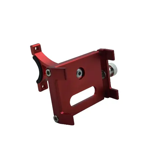 [ZM-UN-013] Porta Celular Aluminio Universal Rojo