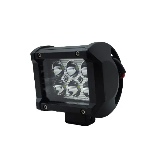 [FO-UN-007] Faro Auxiliar Barra 6 Leds Cuadrada 2000 Lumens
