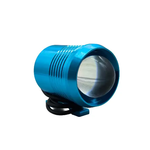 [FO-UN-008a] Faro Auxiliar U2 Lupa p/ Manubrio 331 Azul